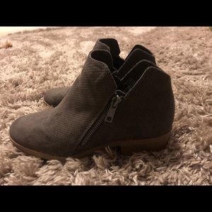 Women’s Laser Cut Ankle Bootie